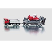 SIKU 1854 Truck with Trailer and Compact Excavator SIKU 1854 Truck with Trailer and Compact Excavator
